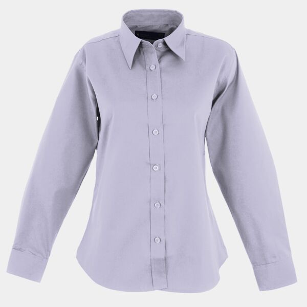 Ladies Pinpoint Oxford Full Sleeve Shirt Thumbnail